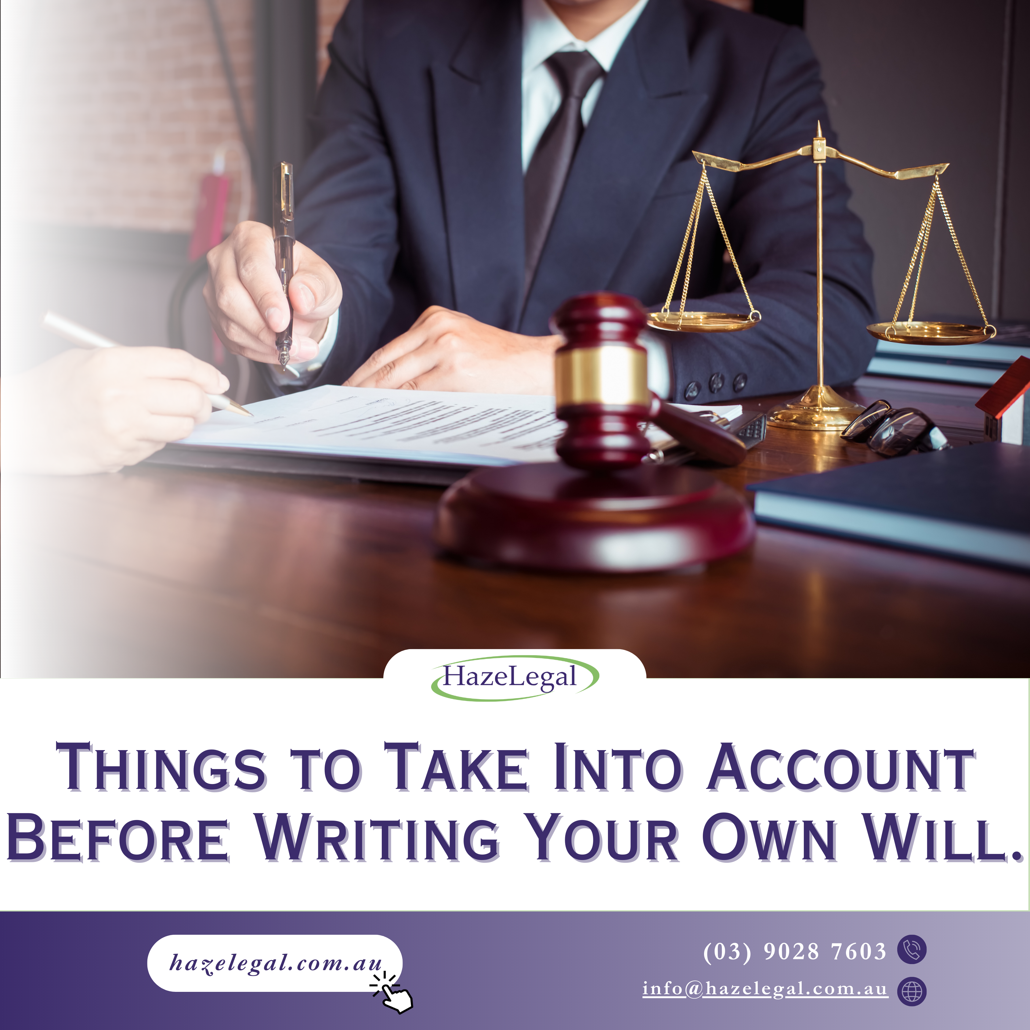 Factors to Consider Before Drafting Your Own Will