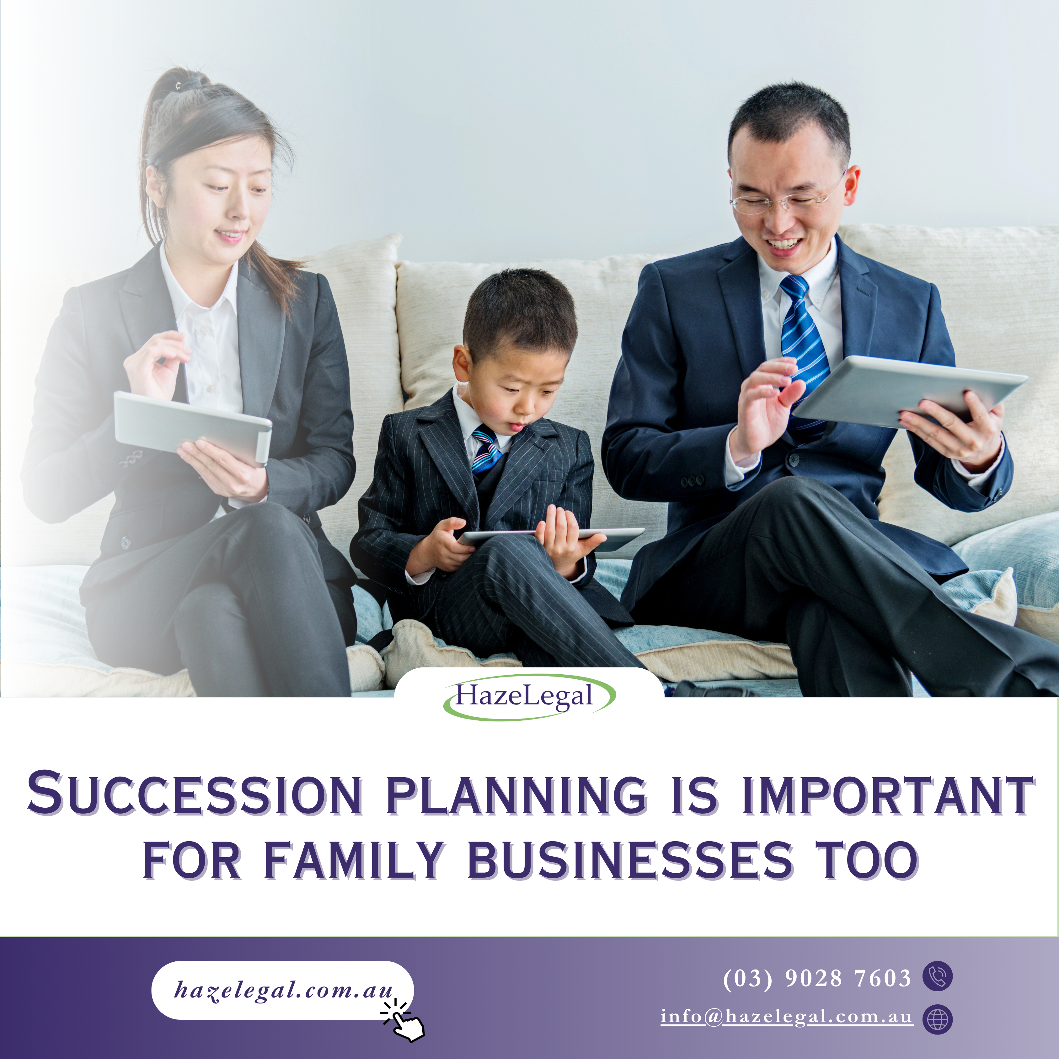 Even for family businesses, succession planning is crucial!