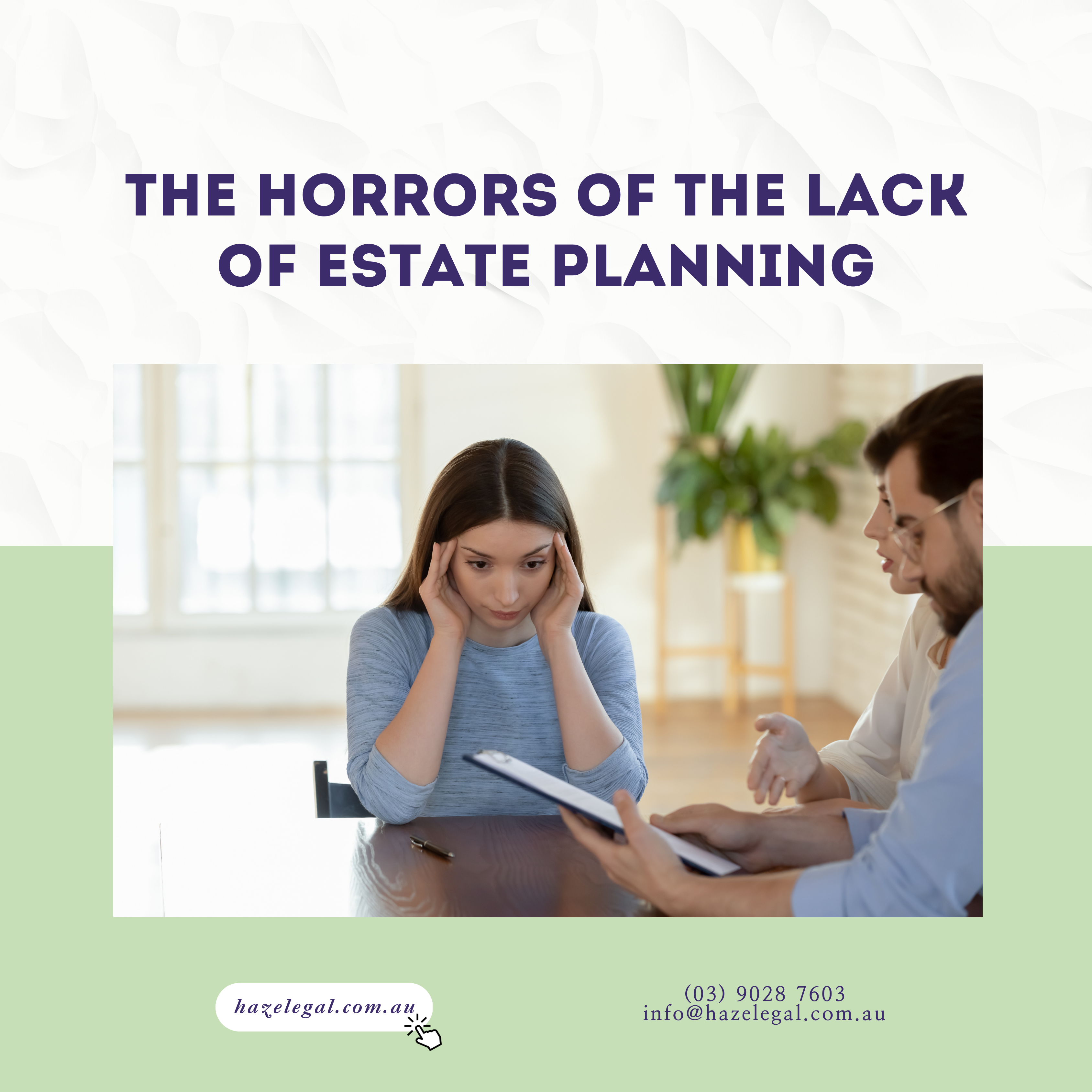 The Horror of No Estate Planning